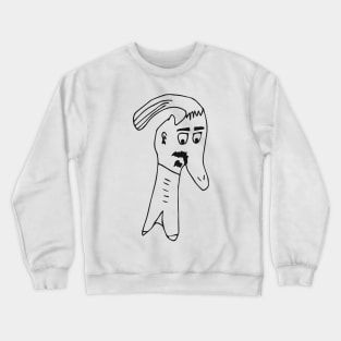 Mr. Moustache Crewneck Sweatshirt